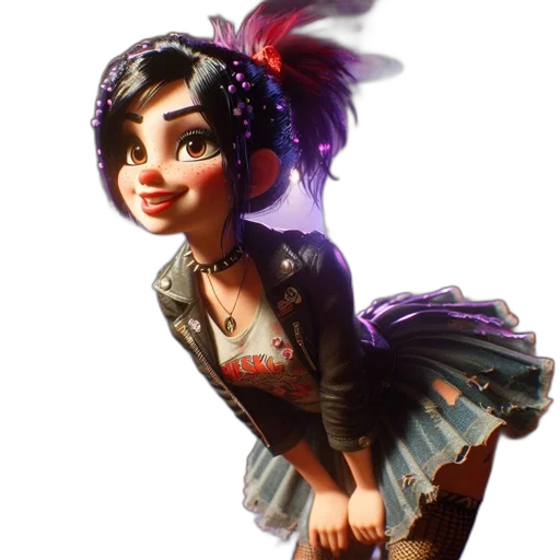 dress, staff, 3d render, concept art transparent PNG cut-out