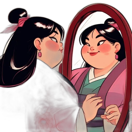 concept art, anime, watercolor, cartoon transparent PNG cut-out