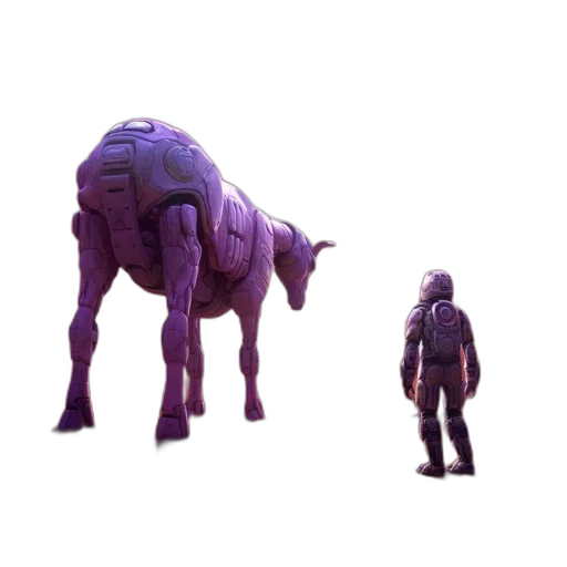 creature, animal, robot, weapon transparent PNG cut-out