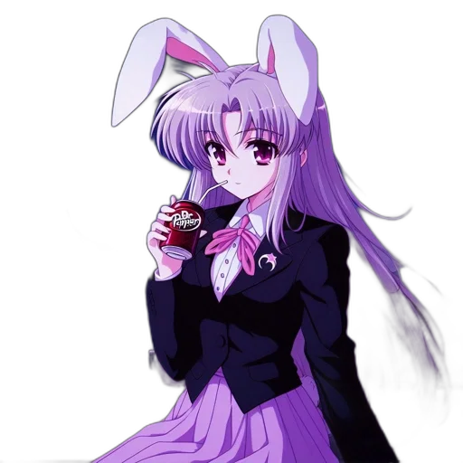 anime, pixel art, cartoon, vaporwave transparent PNG cut-out