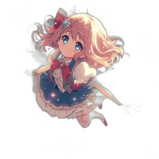 staff, dress, creature, weapon transparent PNG cut-out