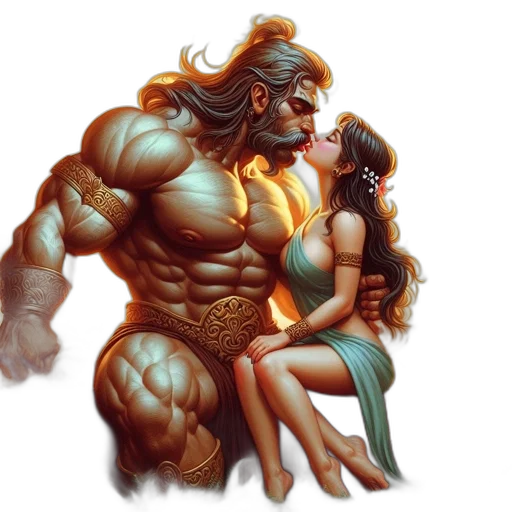 fantasy art, concept art, comic book art, photorealistic transparent PNG cut-out
