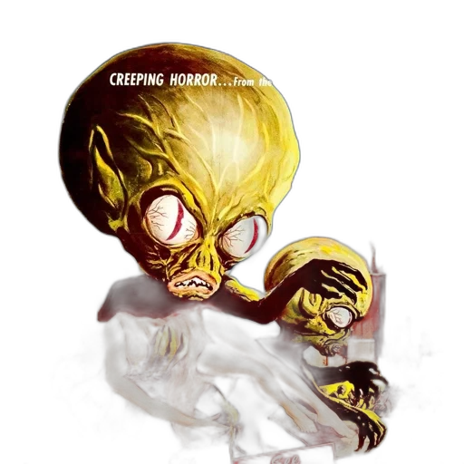 creature, concept art, comic book art, fantasy art transparent PNG cut-out