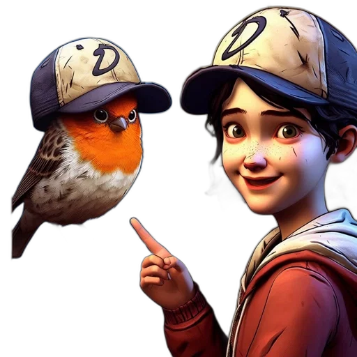 hat, face, animal, concept art transparent PNG cut-out