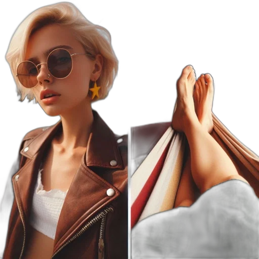 jacket, jewelry, photorealistic, concept art transparent PNG cut-out