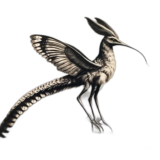 dragon, animal, creature, staff transparent PNG cut-out