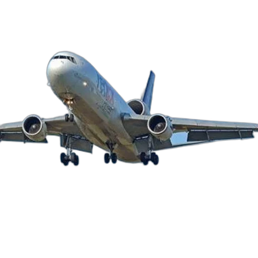 3d render, photorealistic, fedex, cargo transparent PNG cut-out