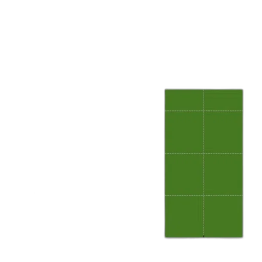 pixel art, 3d render, forest, green transparent PNG cut-out