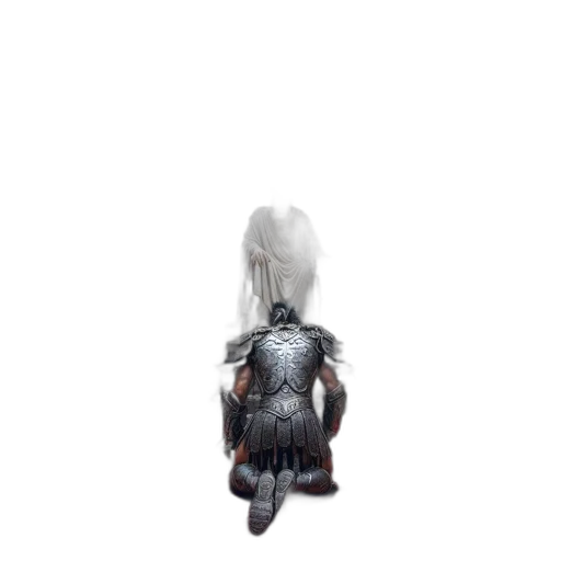 hair, dragon, robot, sword transparent PNG cut-out