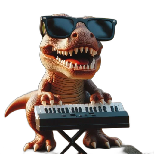 dragon, 3d render, concept art, t-rex transparent PNG cut-out