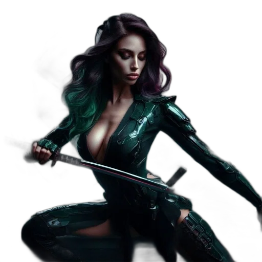 sword, weapon, comic book art, concept art transparent PNG cut-out