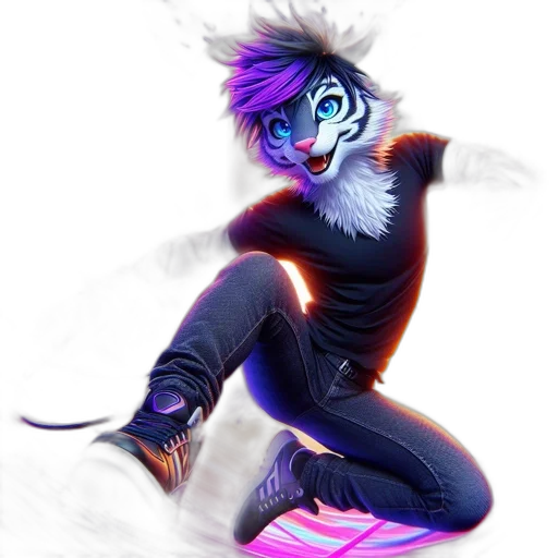 mask, creature, jacket, fantasy art transparent PNG cut-out