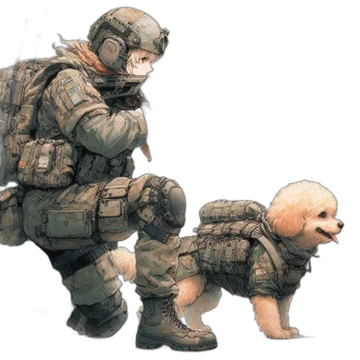 creature, animal, weapon, robot transparent PNG cut-out