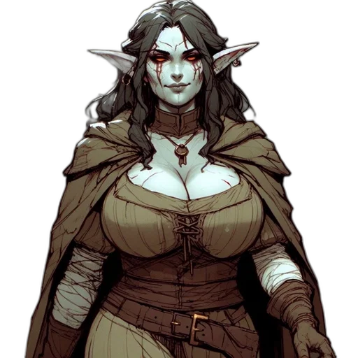 staff, dress, concept art, fantasy art transparent PNG cut-out