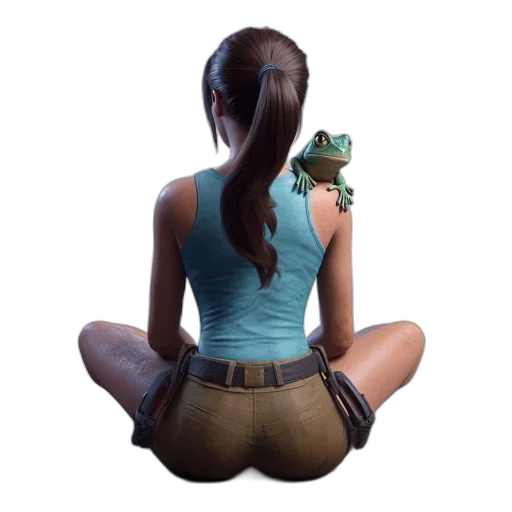 creature, staff, animal, dragon transparent PNG cut-out