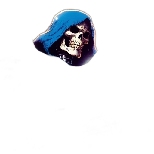 mask, hat, jewelry, staff transparent PNG cut-out