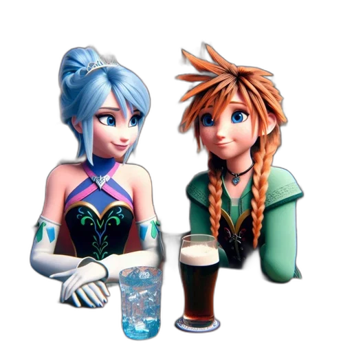 3d render, concept art, pixel art, fantasy art transparent PNG cut-out