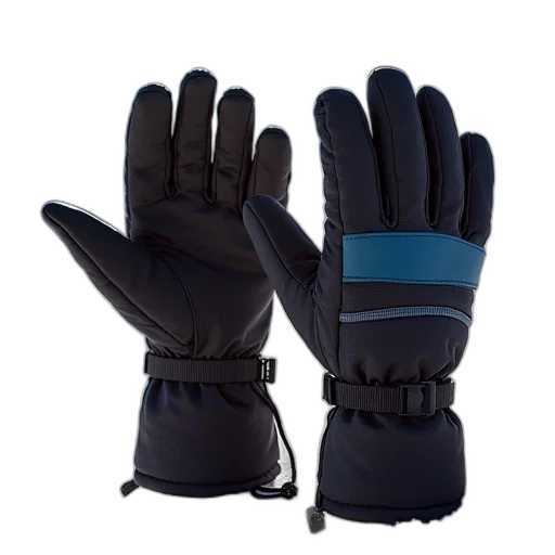 gloves, heated, women, men transparent PNG cut-out