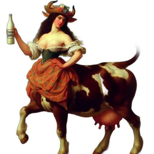animal, dress, concept art, fantasy art transparent PNG cut-out