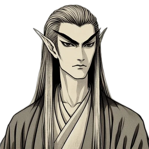 staff, face, mask, fantasy art transparent PNG cut-out