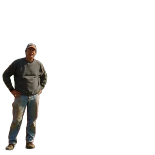 staff, hat, animal, jacket transparent PNG cut-out