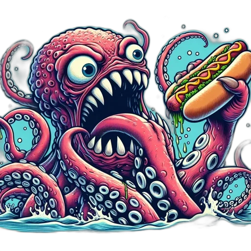 creature, food, animal, concept art transparent PNG cut-out