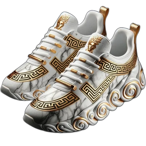 shoes, photorealistic, fantasy art, 3d render transparent PNG cut-out
