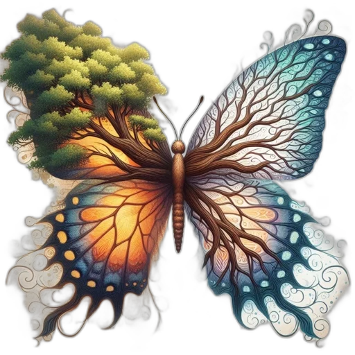 tree, jewelry, crown, fantasy art transparent PNG cut-out