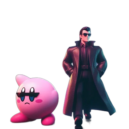 weapon, jacket, animal, staff transparent PNG cut-out