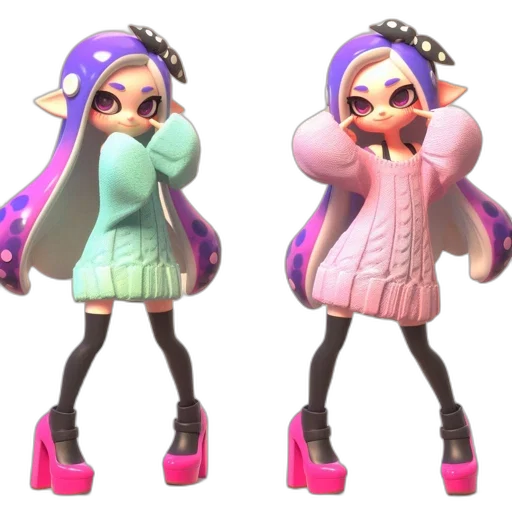jacket, dress, 3d render, concept art transparent PNG cut-out