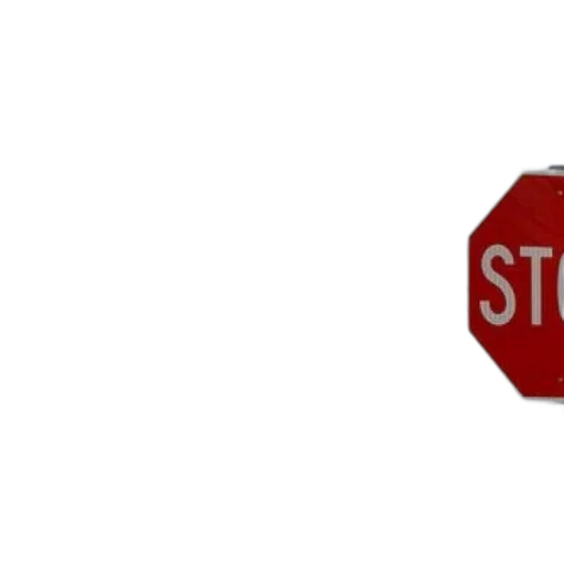 staff, stop, sign, stands transparent PNG cut-out