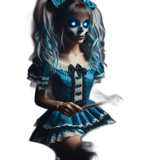 dress, mask, robot, creature transparent PNG cut-out