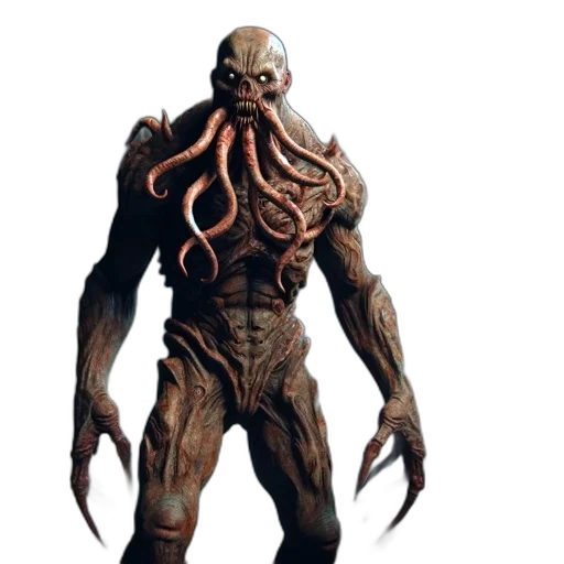 creature, animal, staff, mask transparent PNG cut-out