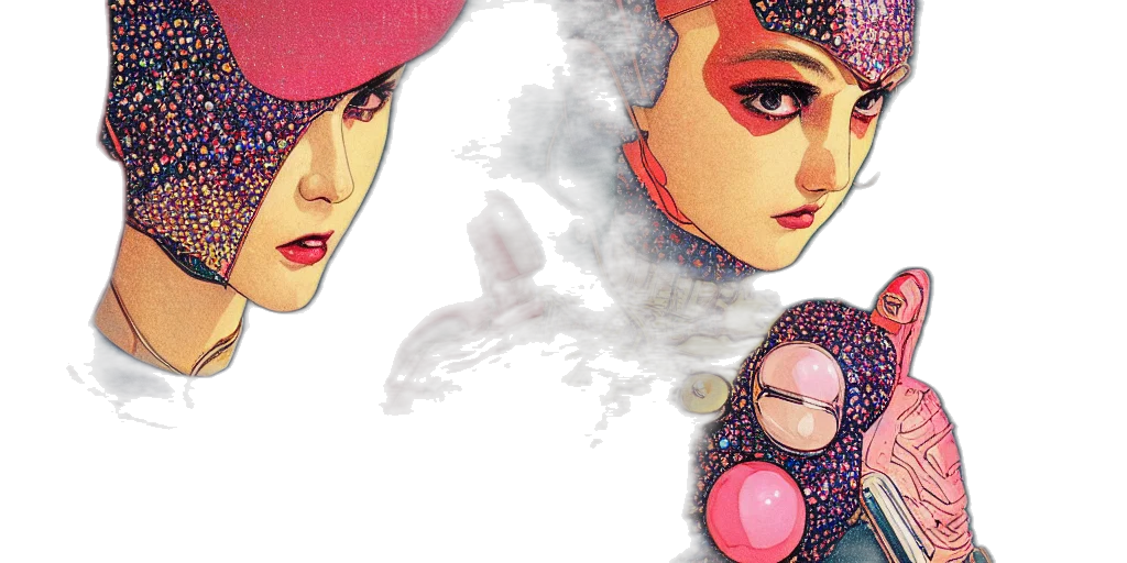 comic book art, concept art, watercolor, fantasy art transparent PNG cut-out