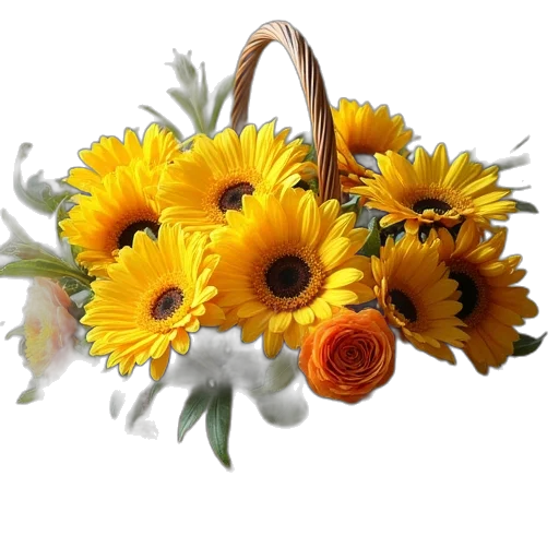 flower, jewelry, crown, photorealistic transparent PNG cut-out