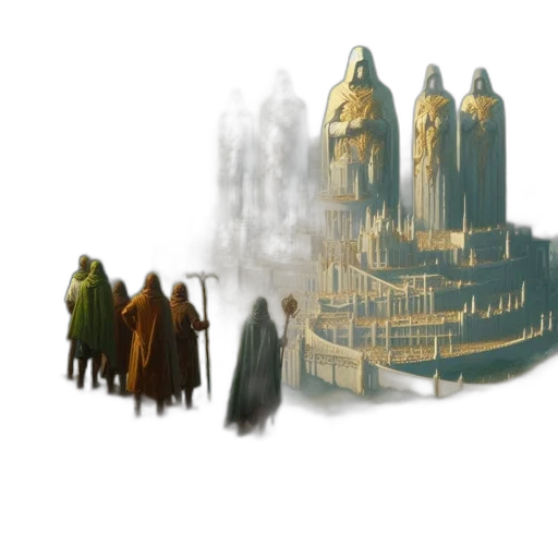 staff, crown, concept art, fantasy art transparent PNG cut-out