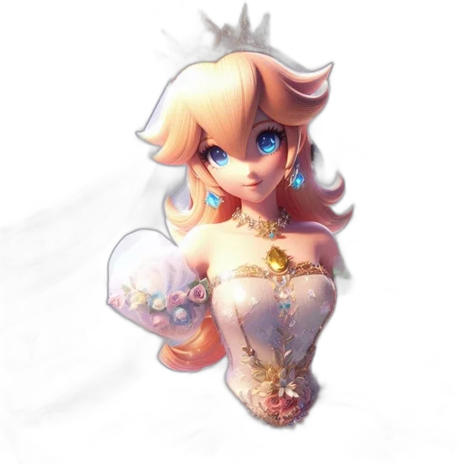crown, dress, jewelry, staff transparent PNG cut-out