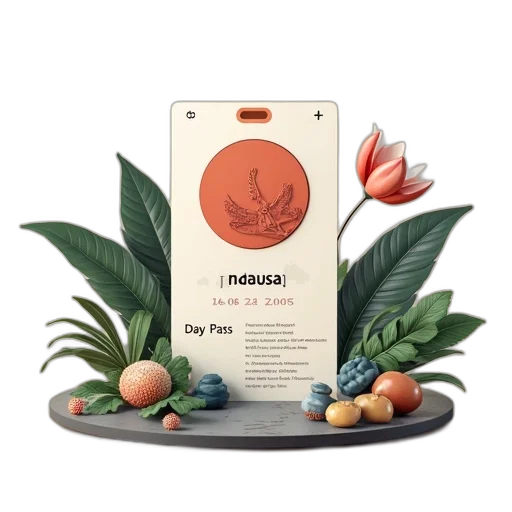 3d render, andausa, day, pass transparent PNG cut-out