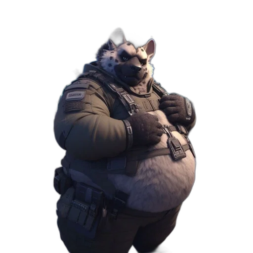 jacket, animal, staff, creature transparent PNG cut-out