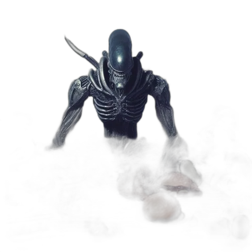 robot, creature, sword, weapon transparent PNG cut-out