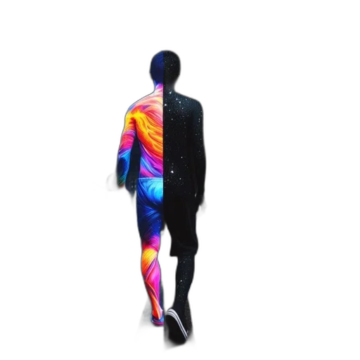 jacket, dress, umbrella, staff transparent PNG cut-out