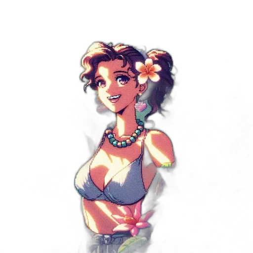dress, jewelry, staff, crown transparent PNG cut-out