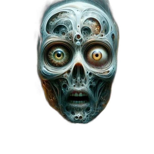 mask, face, creature, robot transparent PNG cut-out