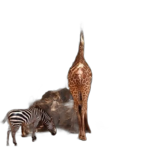 animal, creature, 3d render, photorealistic transparent PNG cut-out