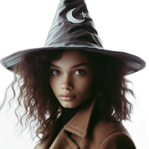 hat, face, staff, hair transparent PNG cut-out