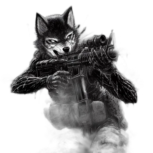 weapon, animal, concept art, comic book art transparent PNG cut-out