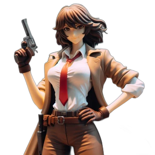 weapon, jacket, staff, concept art transparent PNG cut-out