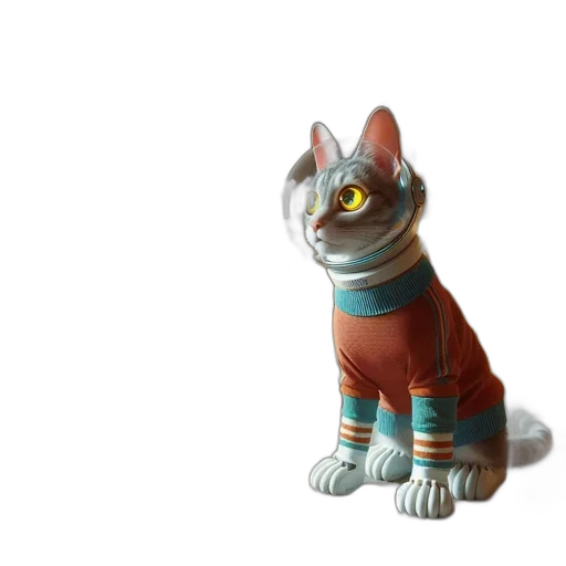 staff, animal, creature, 3d render transparent PNG cut-out