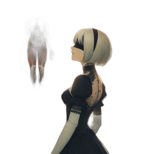 dress, mask, robot, creature transparent PNG cut-out