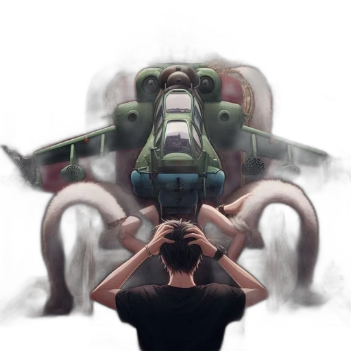 weapon, robot, creature, dragon transparent PNG cut-out